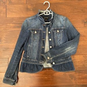 White House Black Market Denim Jacket